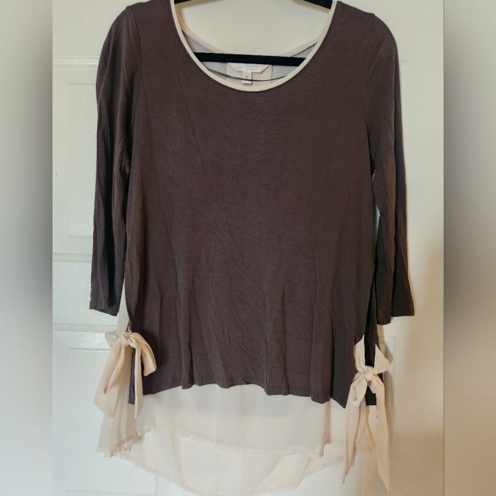 LC Lauren Conrad Layered Top